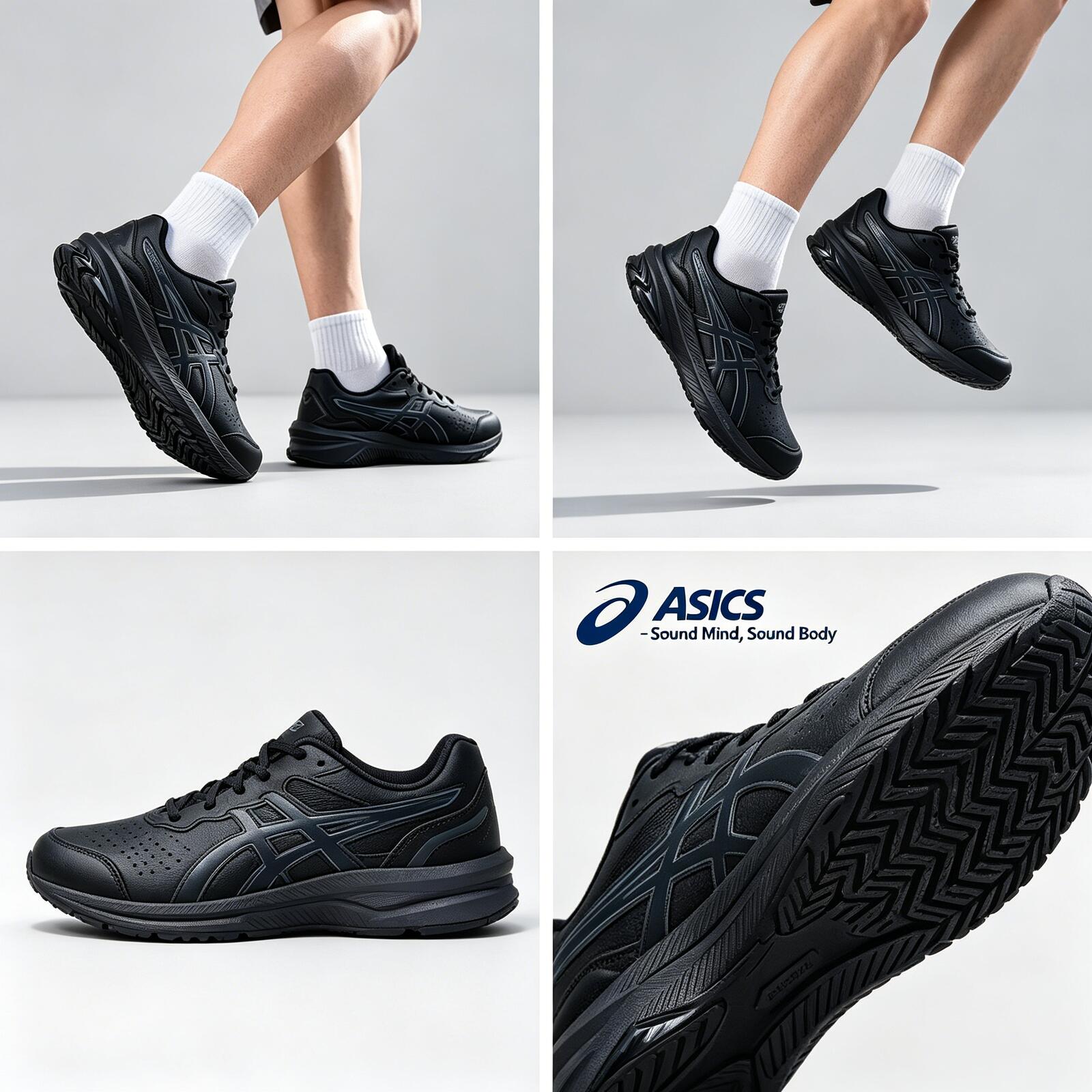 Running Gear Asics - ASICS Sepatu Lari Pria Sepatu Olahraga