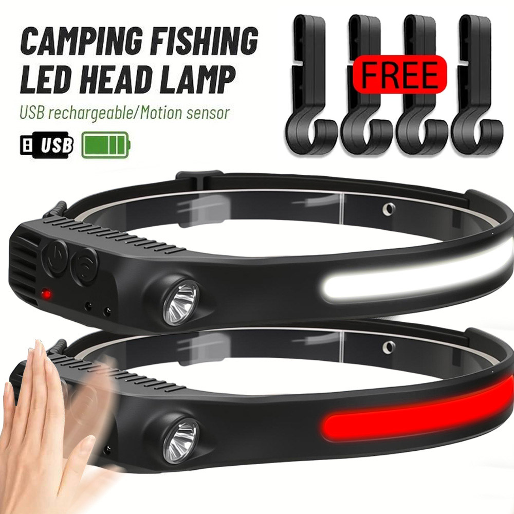 Running Headlamp Led - Lampu Kepala LED Industri Sensor COB