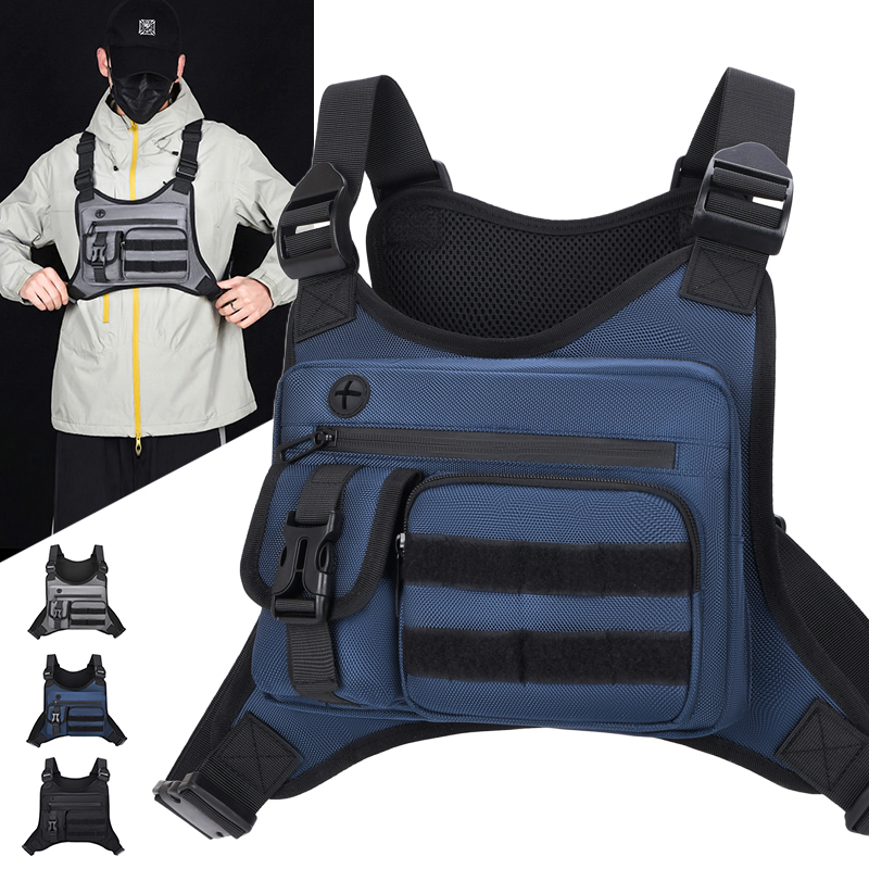 Running Gear Bag For Men - Tas Dada Taktis Pria Tahan Air