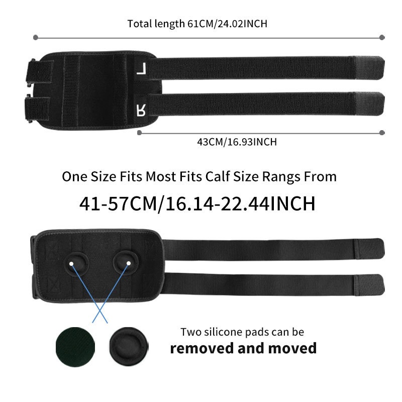 Running Recovery Gear - 1 Pasang Penyangga Lutut Bernapas dengan