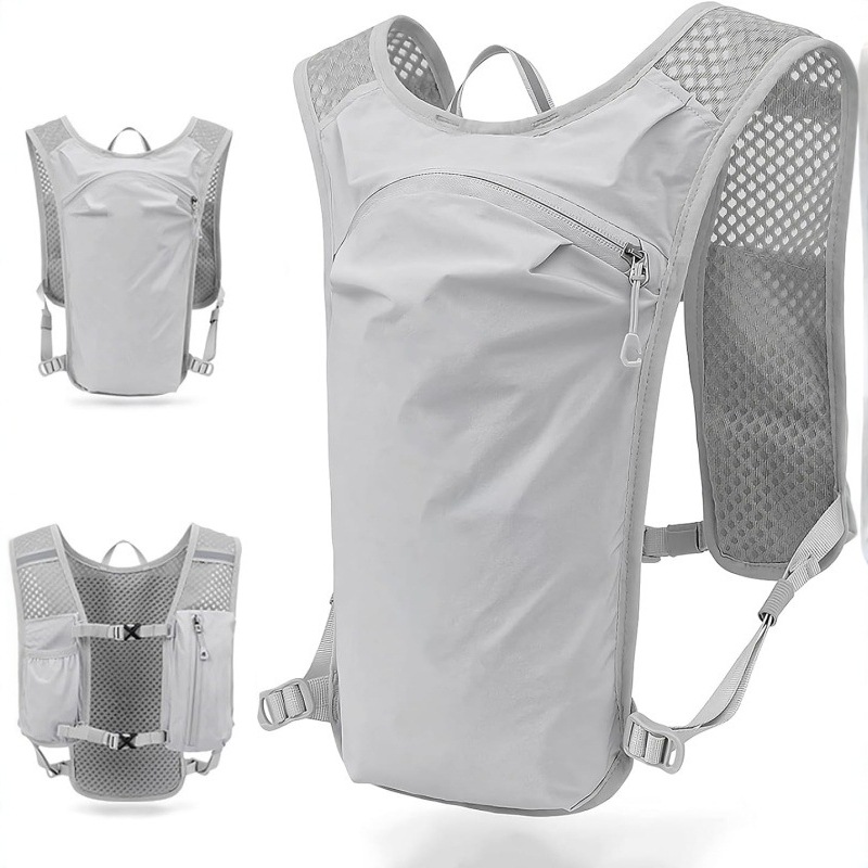 Reflective Running Gear Vest - Ransel Vest Hidrasi Ultra-Ringan untuk Lari