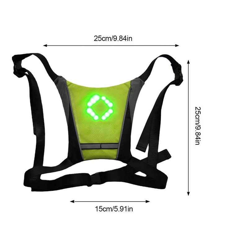 Rompi Keselamatan LED dengan K - Running Visibility Gear ulasan dan harga