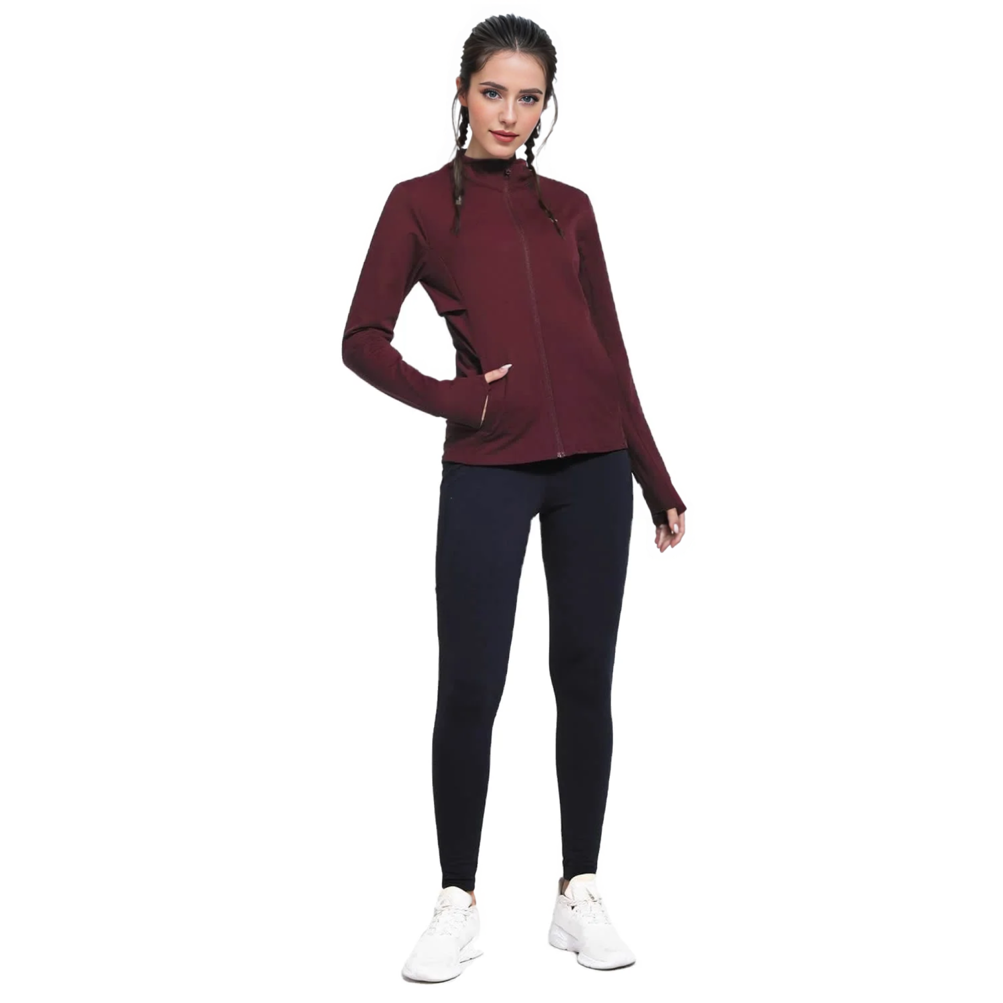 Pakaian Olahraga Musim Dingin  - Running Gear Plus Size ulasan dan harga