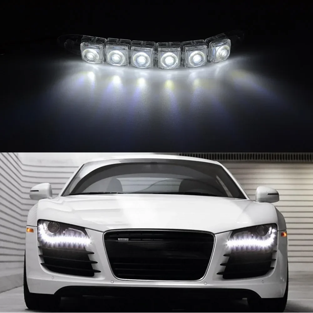 Lampu DRL anti air LED, lampu  - Running Headlamp Led ulasan dan harga