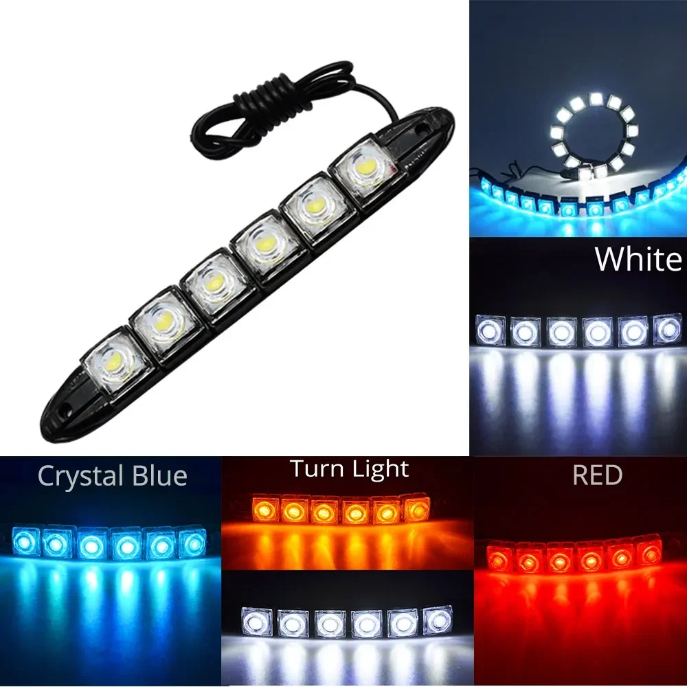Lampu DRL anti air LED, lampu  - Running Headlamp Led ulasan dan harga