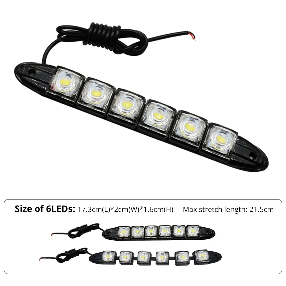 Lampu DRL anti air LED, lampu  - Running Headlamp Led ulasan dan harga