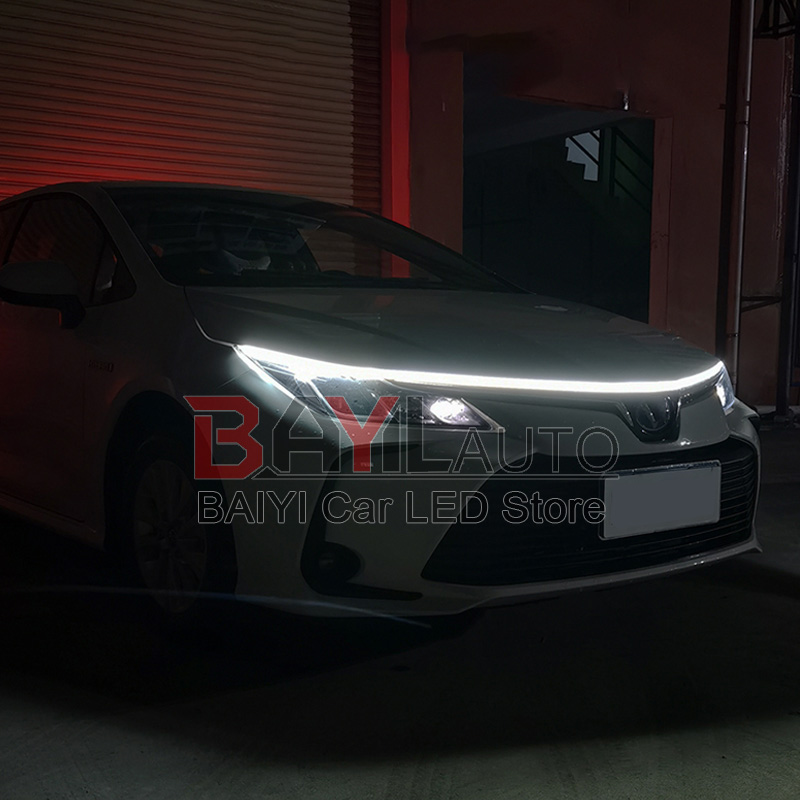 Lampu Strip Kap Mobil Putih 12 - Running Headlamp Led ulasan dan harga