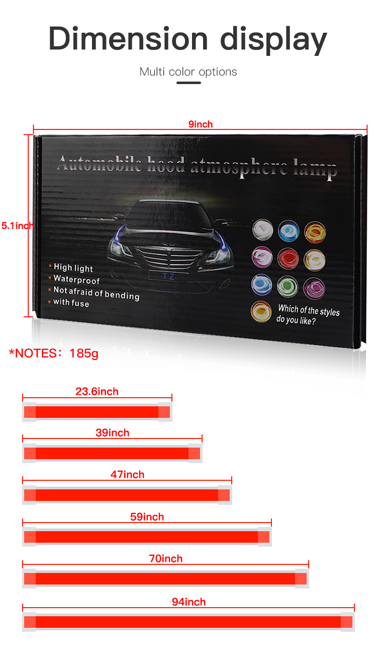 Lampu Strip Kap Mobil Putih 12 - Running Headlamp Led ulasan dan harga