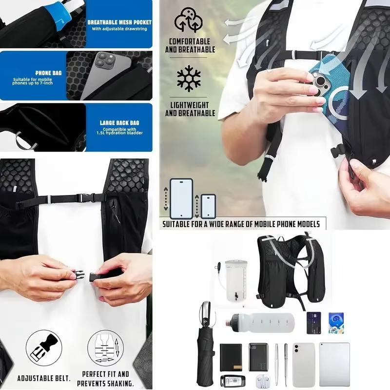 Rompi Hidrasi Lari Ringan Refl - Reflective Running Gear Vest ulasan dan harga