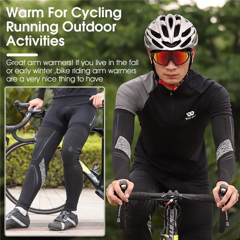 WEST BIKING lengan kaki hangat - Running Gear In Winter ulasan dan harga