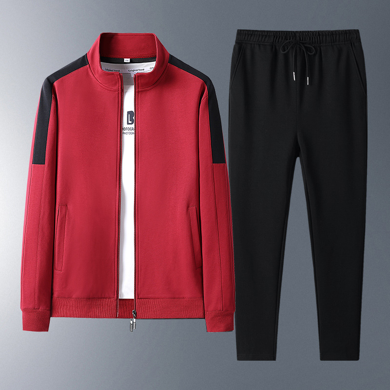 Setelan Lari Pria Musim Gugur  - Running Gear Plus Size ulasan dan harga