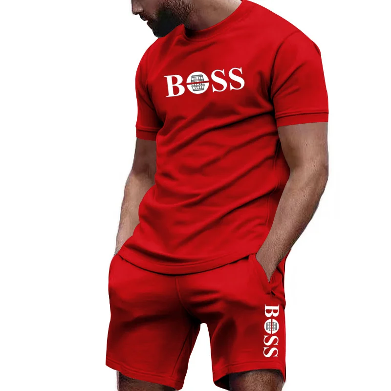 Setelan Olahraga Pria Dua Poto - Running Gear Men ulasan dan harga