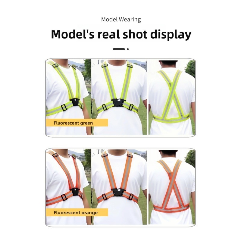 Rompi Reflektif Ringan yang Da - Reflective Running Gear Vest ulasan dan harga
