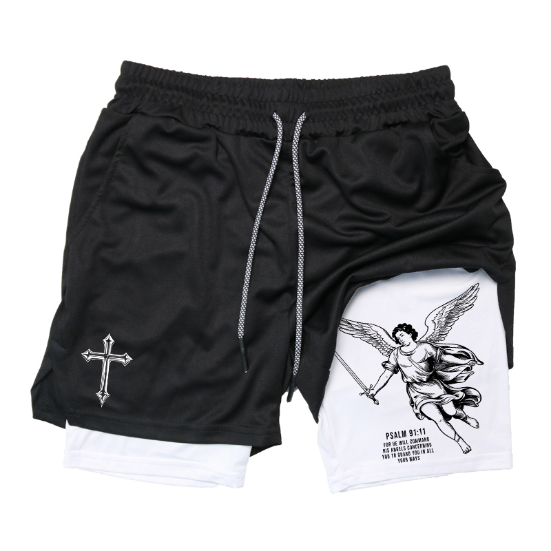 Celana Pendek Olahraga 2 in 1  - Running Gear Men ulasan dan harga