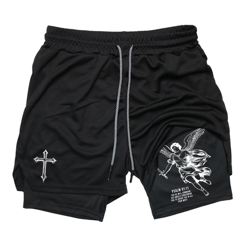 Celana Pendek Olahraga 2 in 1  - Running Gear Men ulasan dan harga