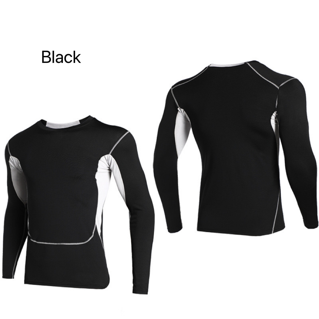 Kaos Kompresi Termal Pria Leng - Running Gear In Winter ulasan dan harga
