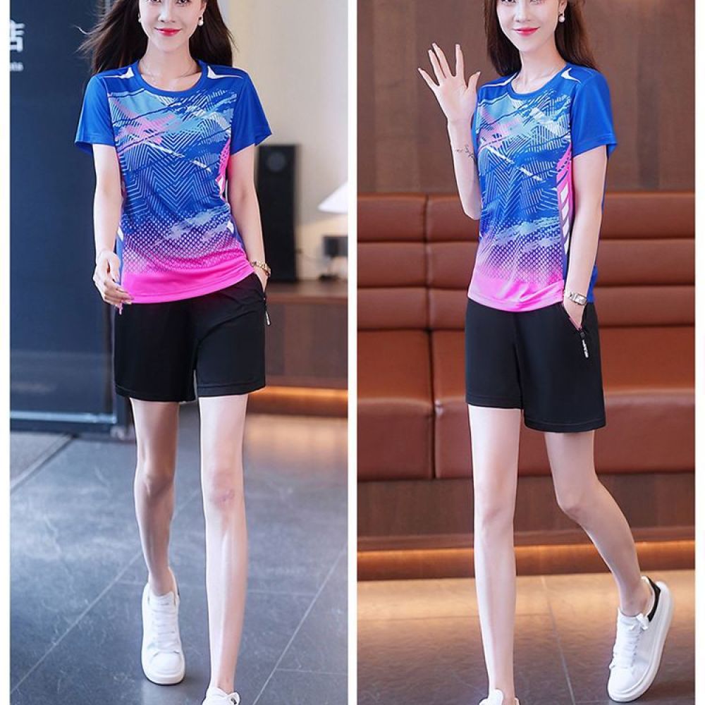 Kaos Yoga Wanita Cepat Kering  - Running Gear Plus Size ulasan dan harga