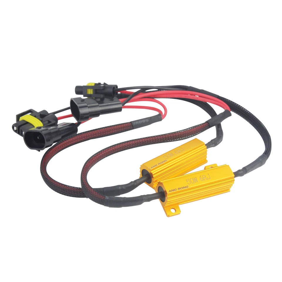 2x H11 H8 Load Resistors Wirin - Running Headlamp Led ulasan dan harga