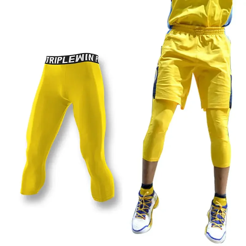Celana ketat lari Capri GYM pr - Running Gear Men ulasan dan harga