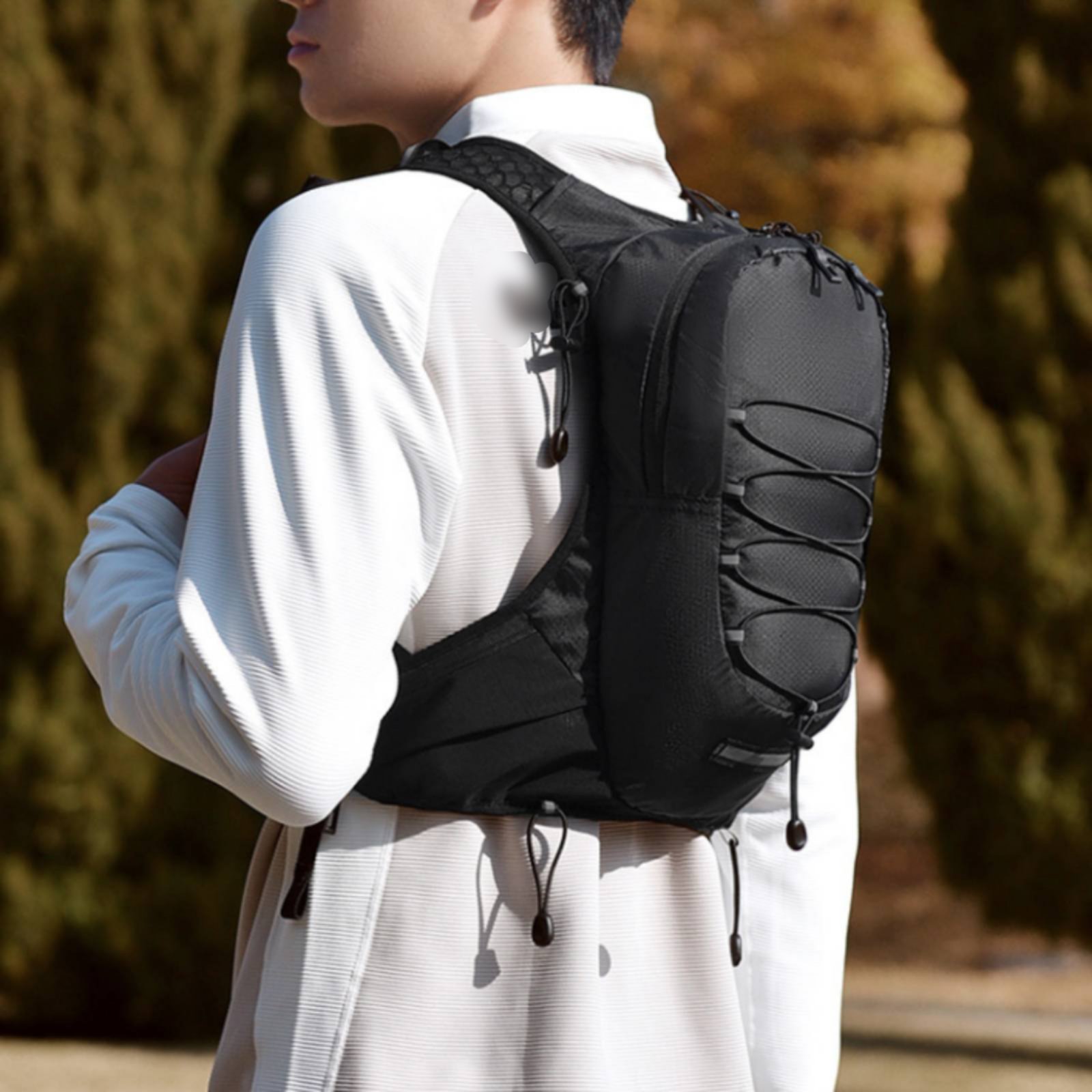 Ransel Sepeda Ringan, Rompi La - Reflective Running Gear Vest ulasan dan harga