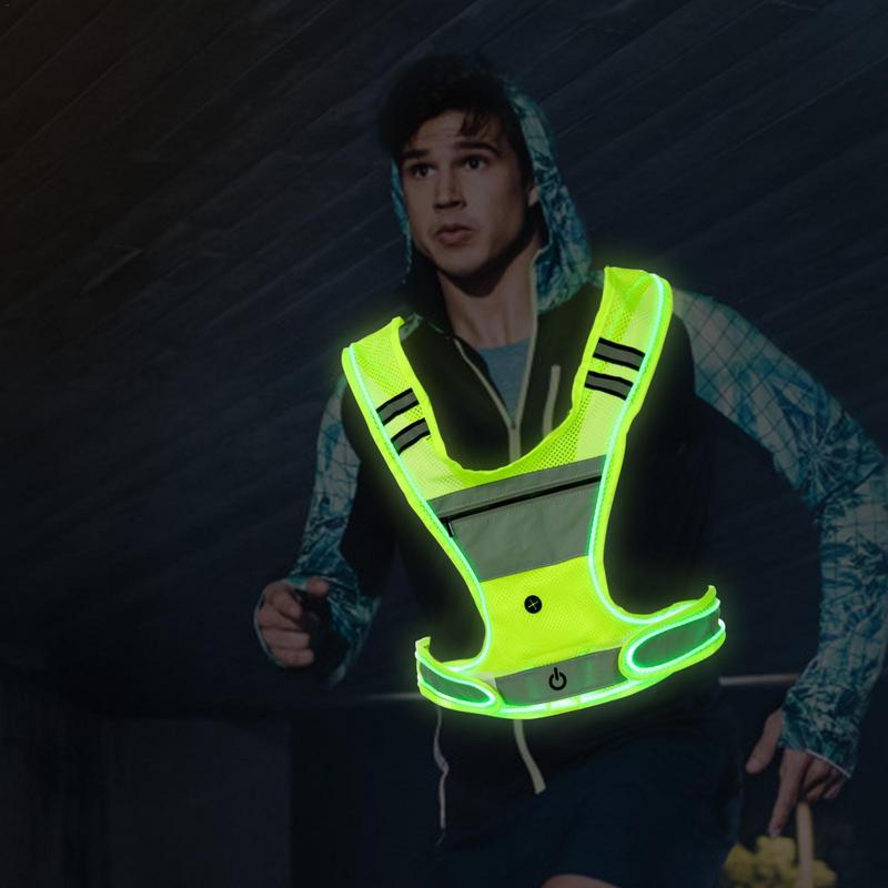 Rompi lampu Led Up lari sudut  - Running Visibility Gear ulasan dan harga