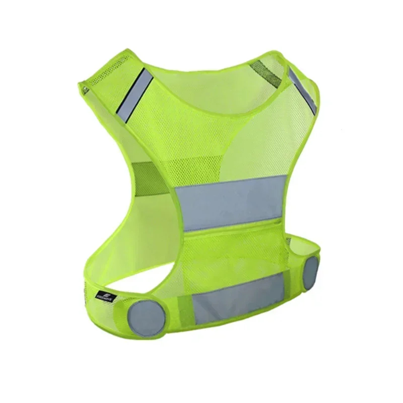 1 Set Rompi Fluoresensi Lari L - Reflective Running Gear Vest ulasan dan harga