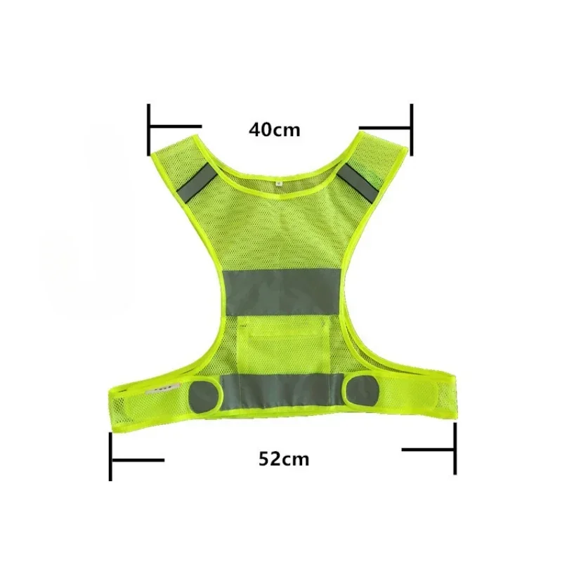 1 Set Rompi Fluoresensi Lari L - Reflective Running Gear Vest ulasan dan harga