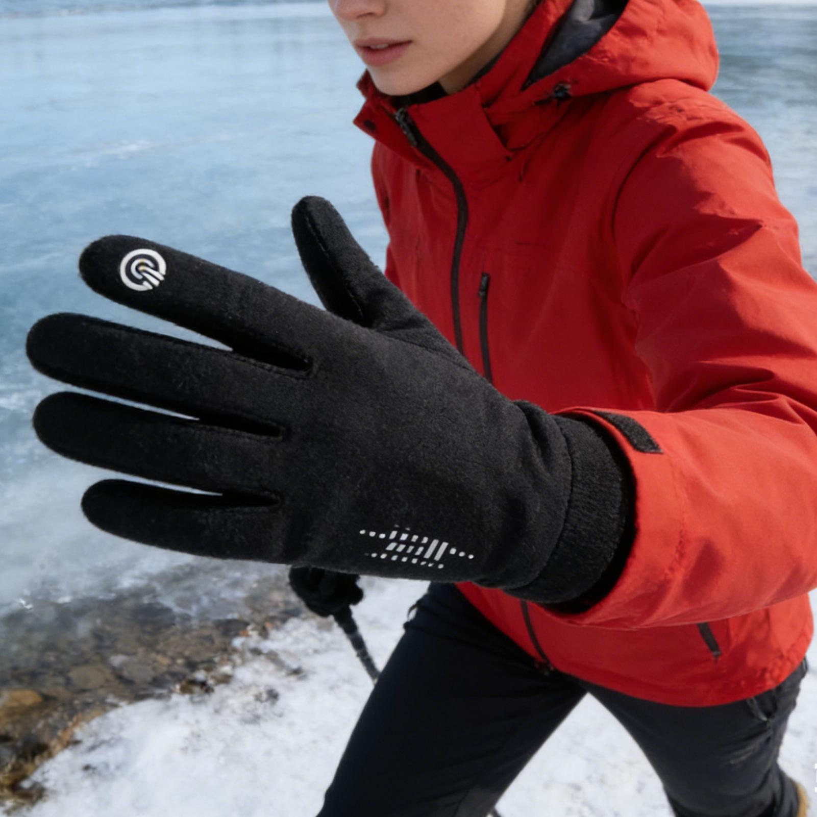 Sarung Tangan Bersepeda Musim  - Running Gear Winter Men ulasan dan harga