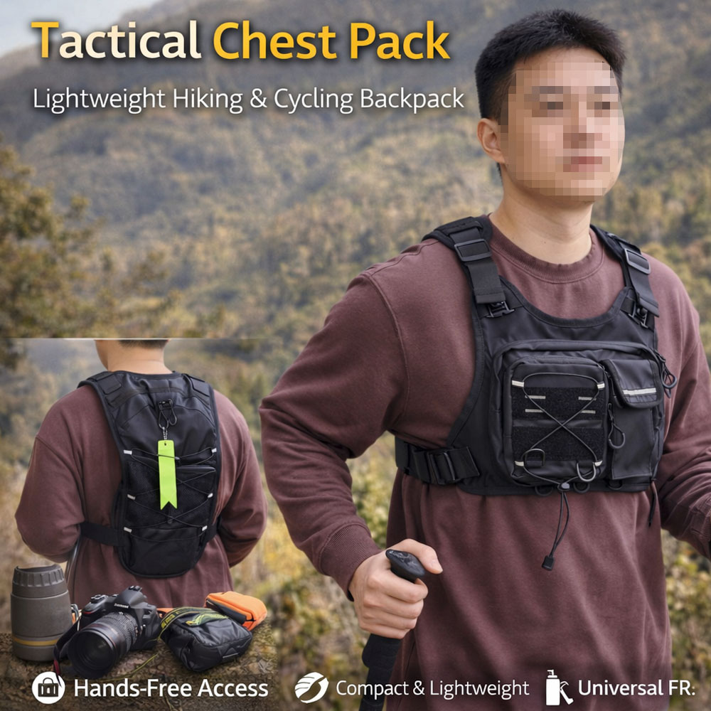 Tas Dada Taktis dengan Kantung - Running Gear Bag For Men ulasan dan harga