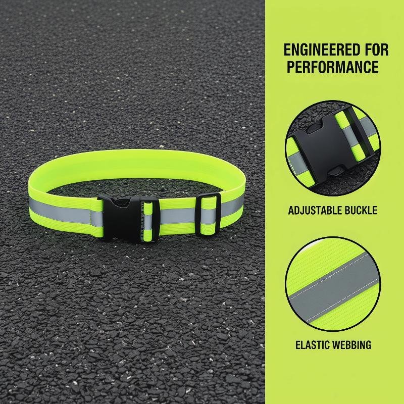 Sabuk Reflektif Elastis yang D - Running Visibility Gear ulasan dan harga