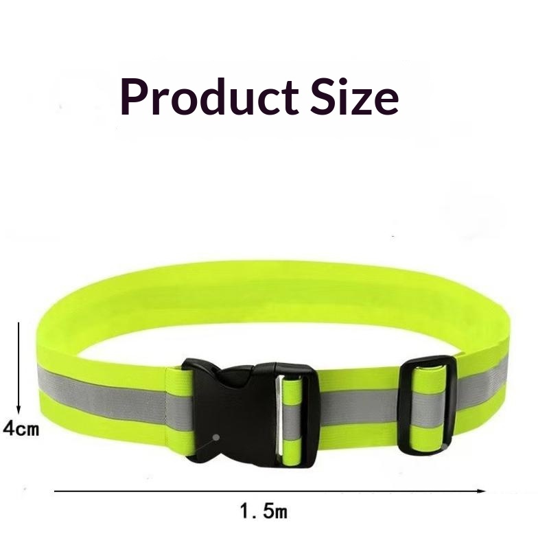 Sabuk Reflektif Elastis yang D - Running Visibility Gear ulasan dan harga
